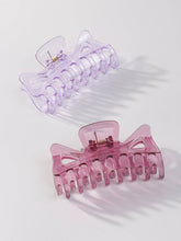2pcs c;lear classic hair claw clips Sai Feel